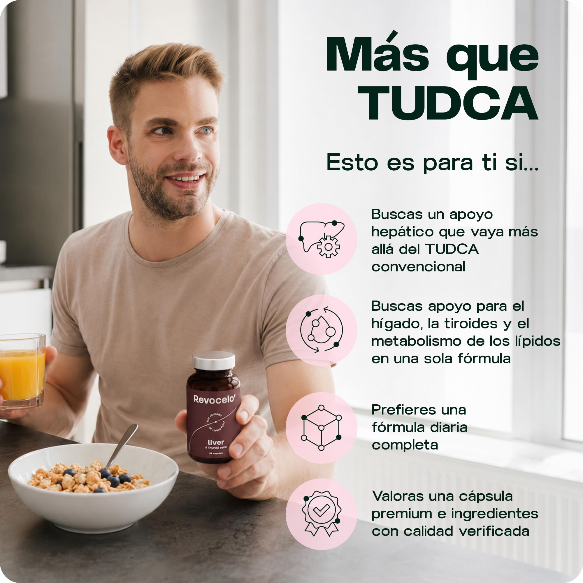 TUDCA 300 mg – Complejo para Hígado y Tiroides