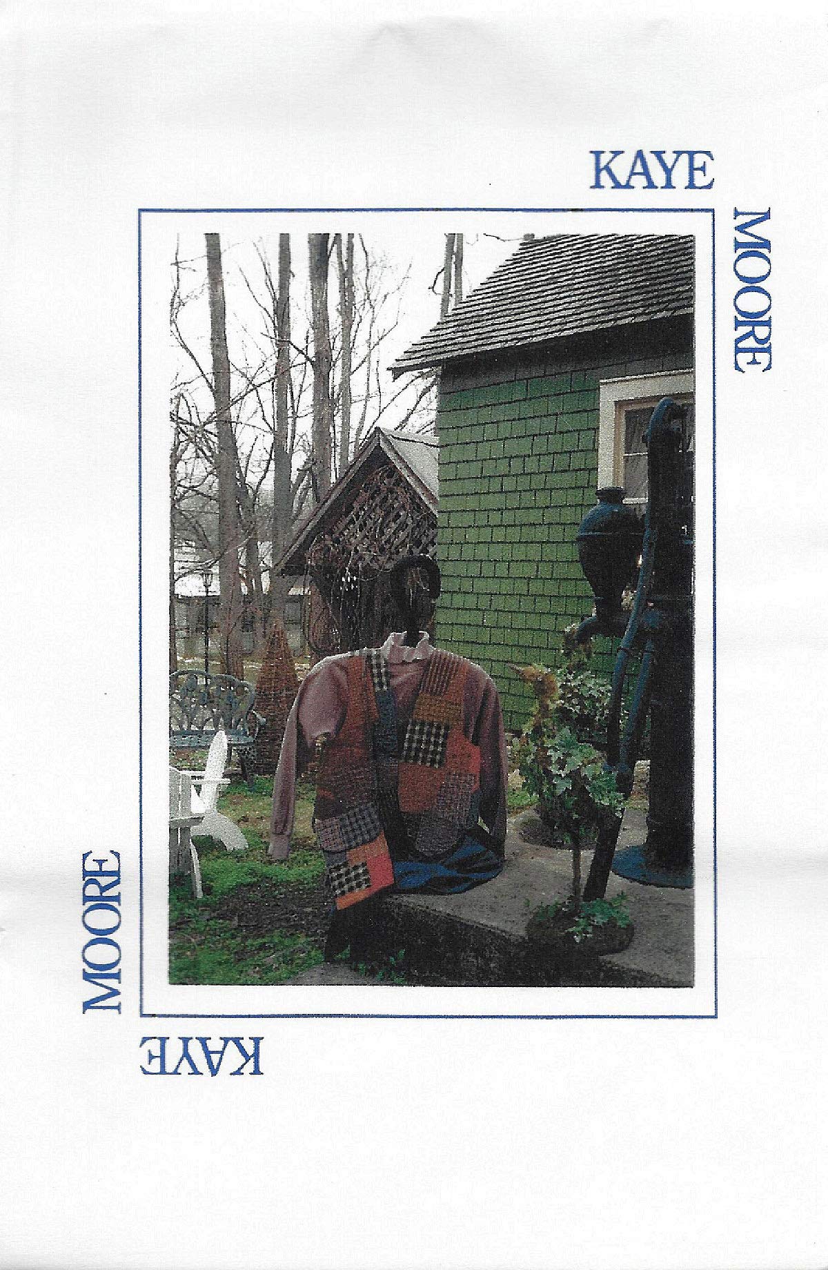 Quilted Vest and Purse Pattern from Kaye Moore. Finished Size for Vest S-M-L