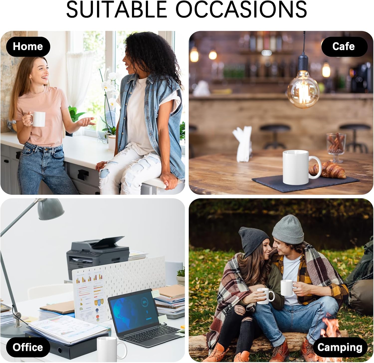 This Mug is A Hug from Me to You Ceramic Coffee Mug 11 Oz White, Microwave & Dishwasher Safe - Inspirational Gift for Nurse, Bestie, Friend, Sister - Christmas, Birthday, Get Well Soon Gift - Image 7