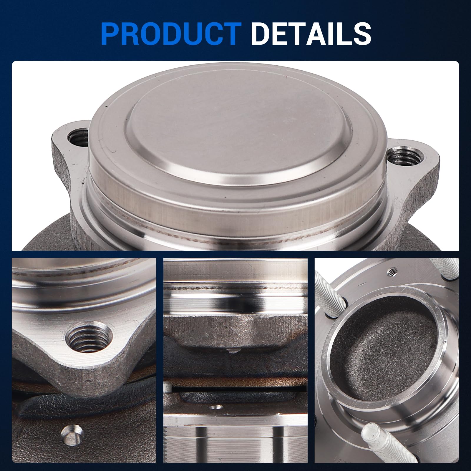 Autoround 513441 Rear Wheel Hub Assembly Fits Chevy Equinox & GMC