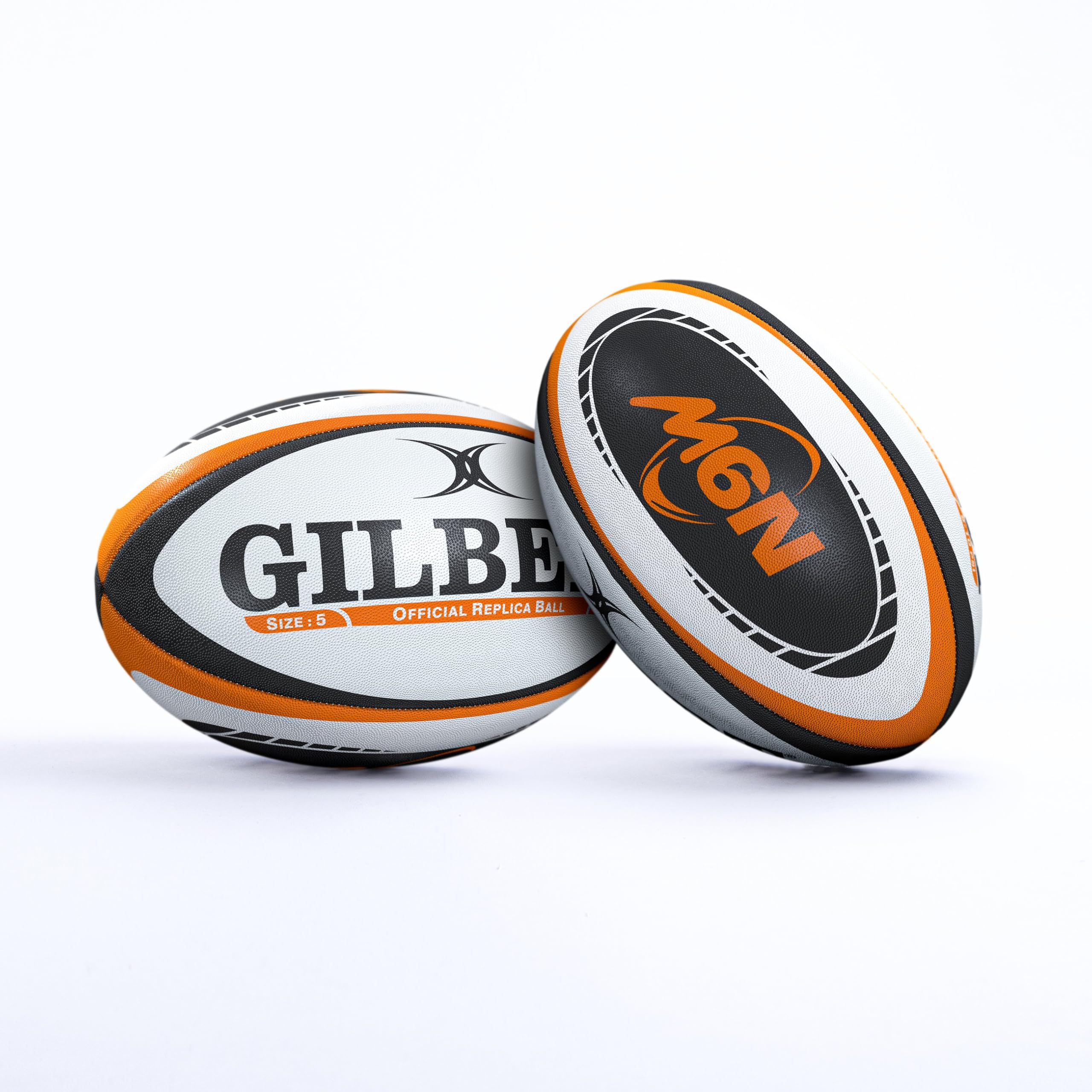 Gilbert Pallone Rugby Replica Ufficiale 6 Nazioni - Taglia 5-6 Nations Rugby