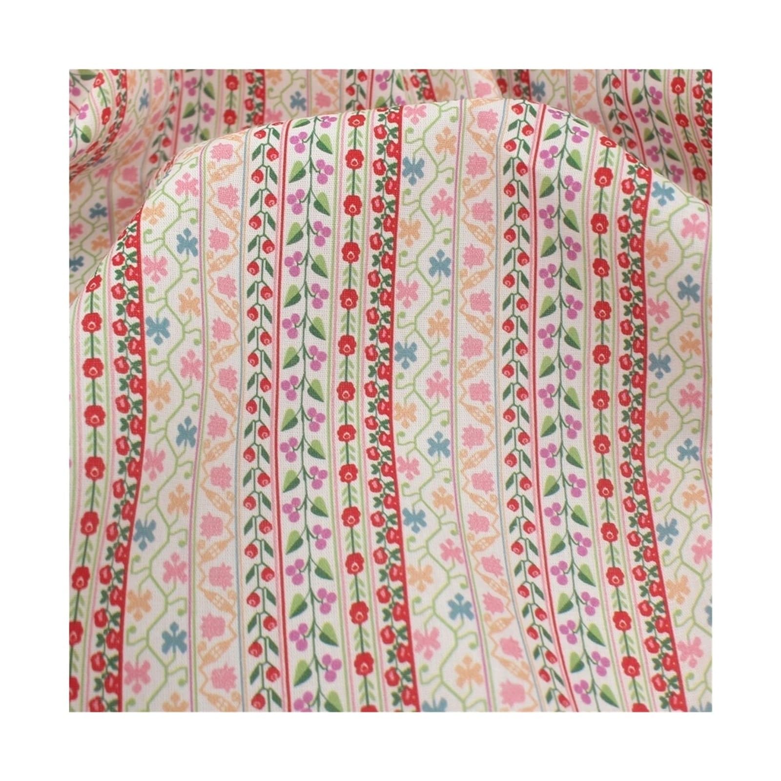 Tessuto Stampa Floreale 145x100 cm Stampa semplice, strisce floreali, abiti in cotone, pantaloni, tessuti fatti a mano for abbigliamento, stoffa da cucire(145x200cm)