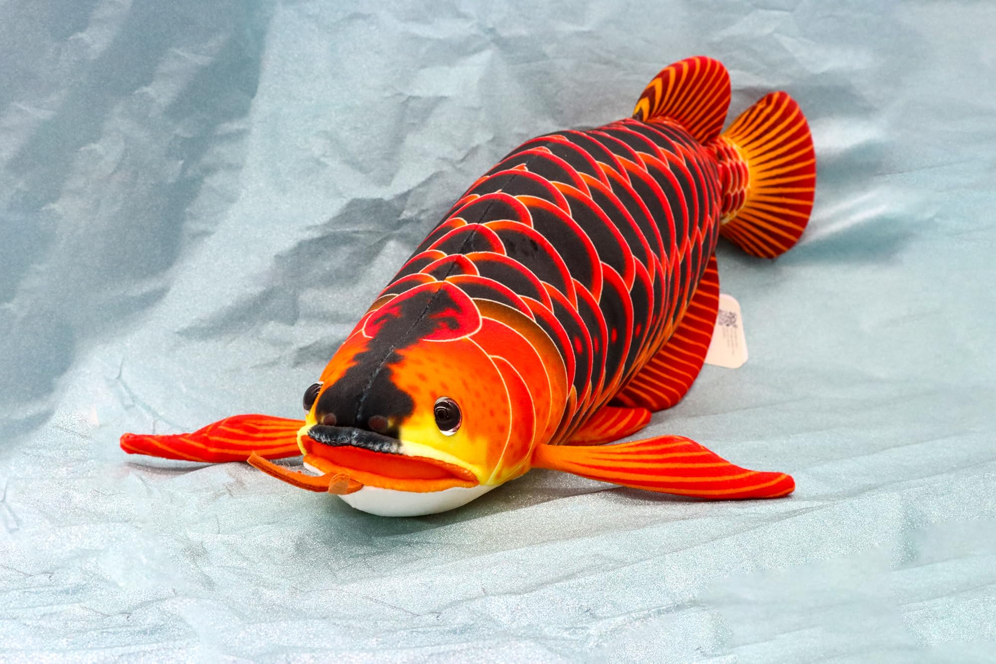 木製 鮮やかな魚の彫刻 アジア·アロワナ 木工彫刻2 | Paradiseの何でも工作室