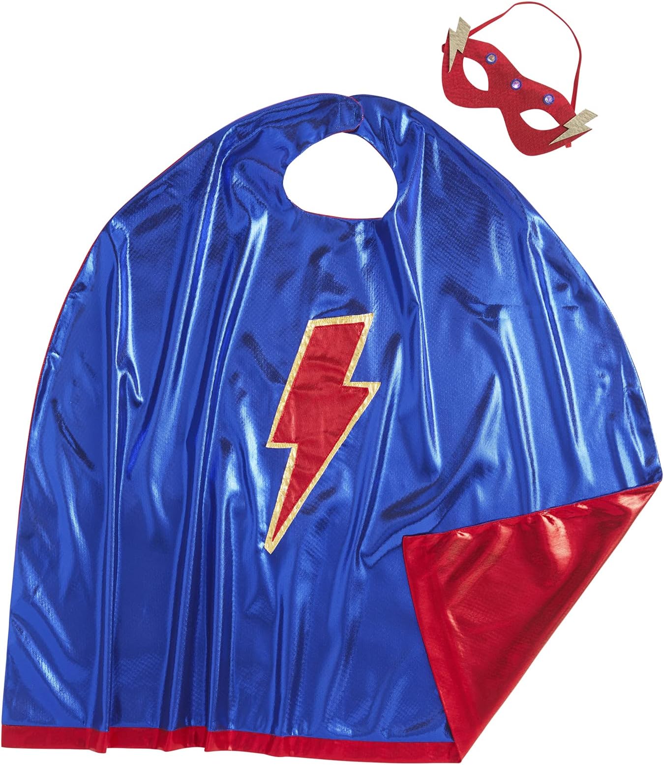 Mud PieBaby Cape and Lite Up Mask Set, Boy, Blue, One Size