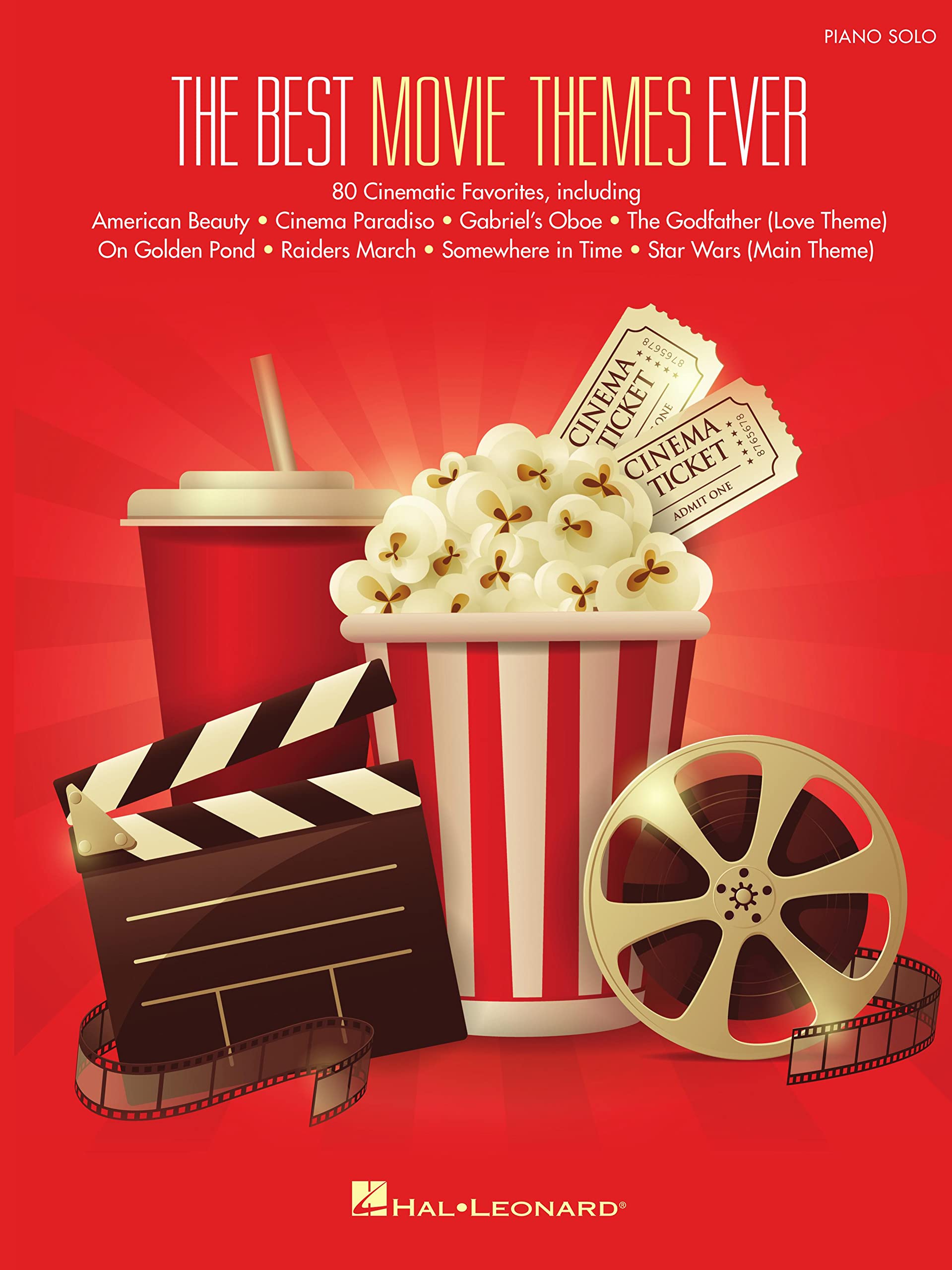 The Best Movie Themes Livre de Musique pour Soirée Piano en Famille