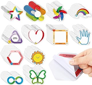 144 Pcs Breath Calm Anxiety Sensory Stickers 12 Styles Breath Cute Fidget Textured Strips Adhesive Sensory Strips for Scho...