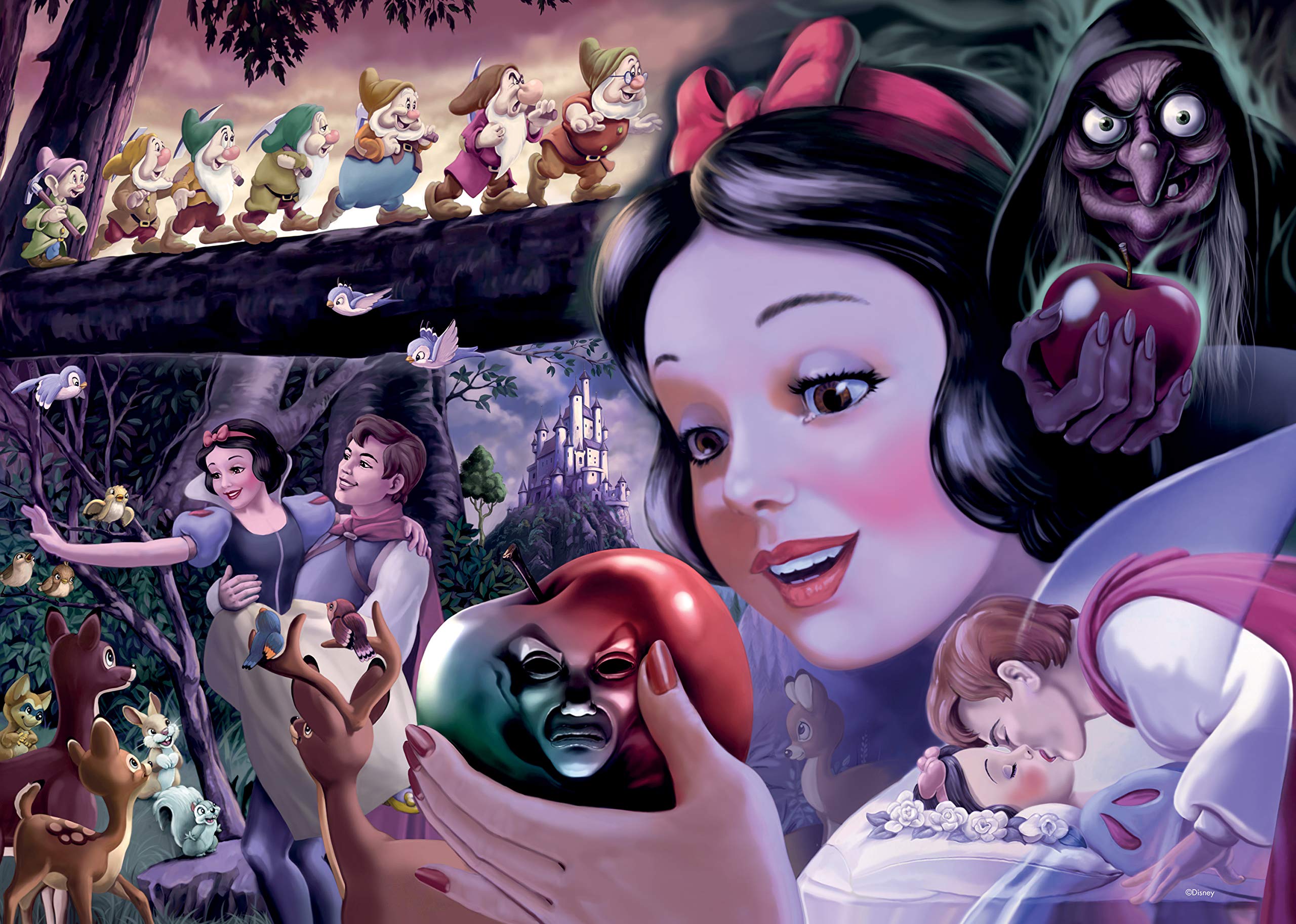 Ravensburger 1000 Pc Jigsaw Puzzle Disney Princess SNOW WHITE Collectors Edition