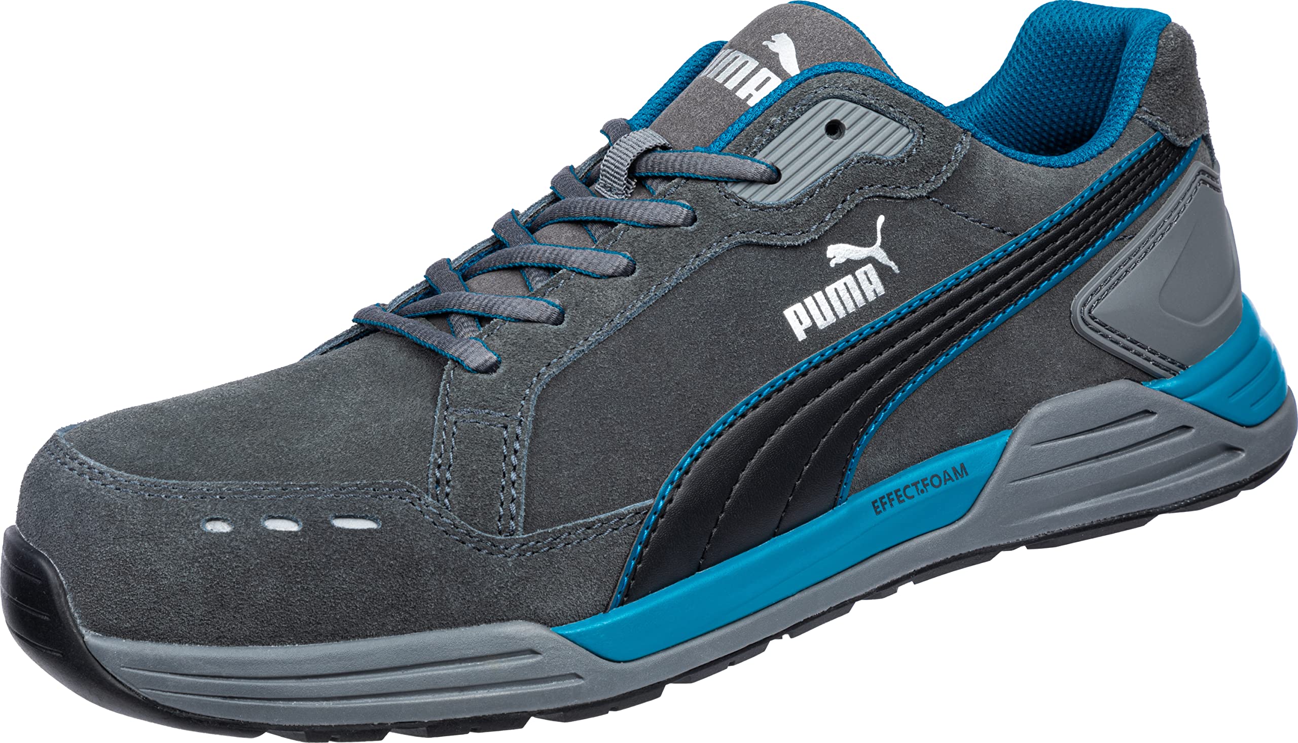 PUMA Sicherheitshalbschuh AIRTWIST Grey Low – S3 HRO SRC, Gr. 40