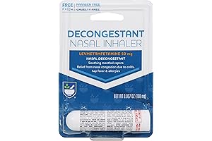 Vicks Inhaler Nasal Spray: Fast Relief for Nasal Congestion