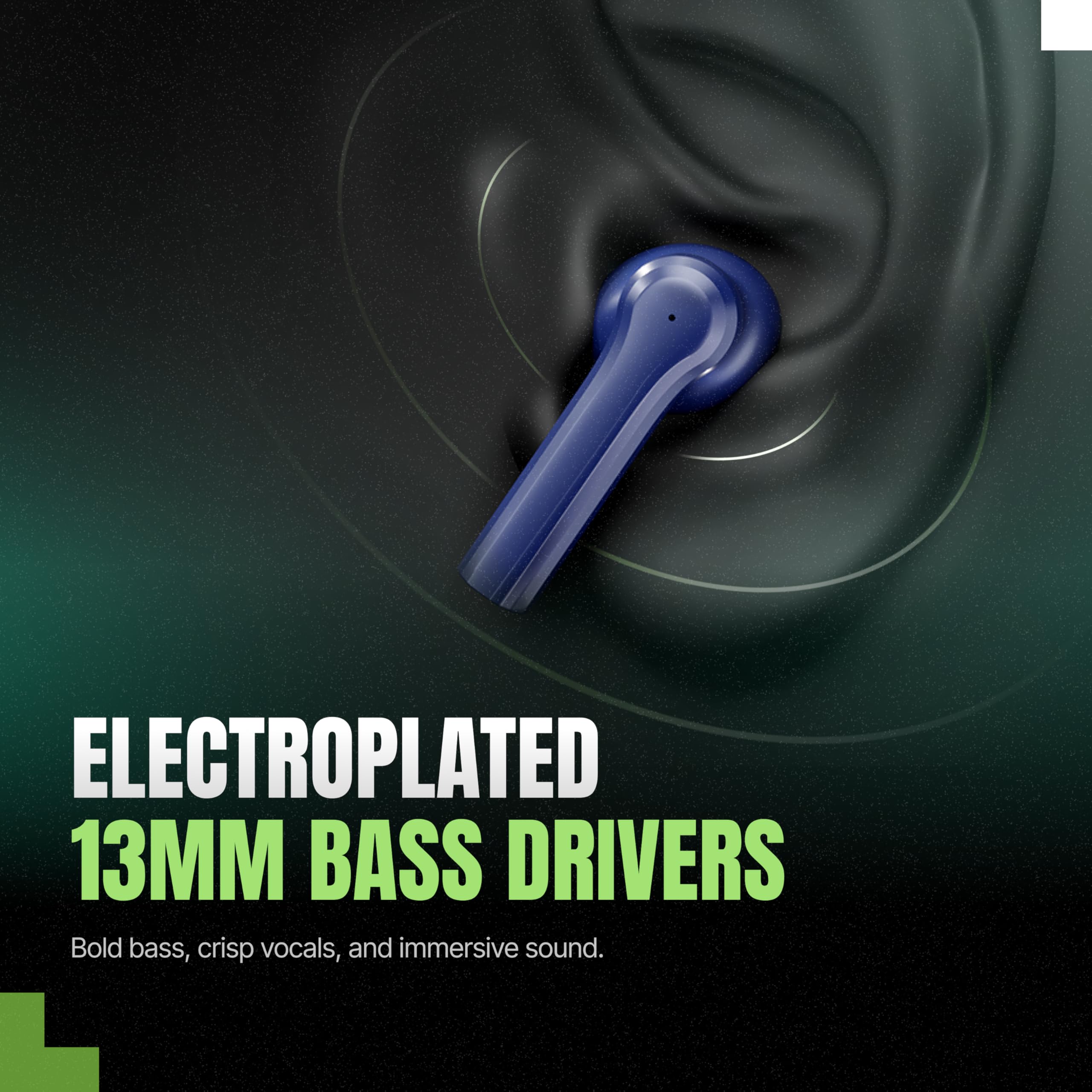 Mivi DuoPods Horizon TWS Earbuds - 60H Playtime -4