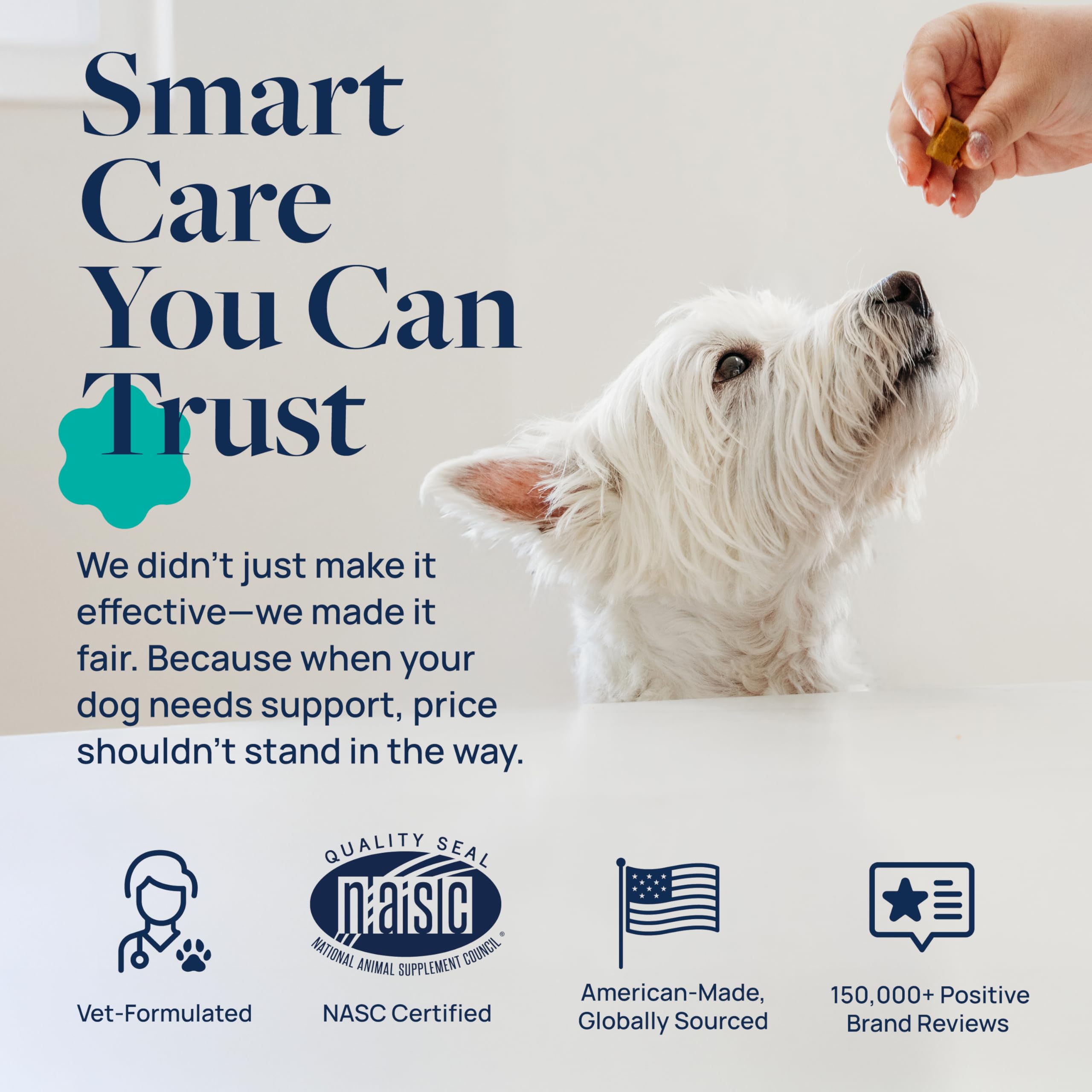 Veterinary Formula Gut Health Supplement for Dogs – Vet-Formulated Probiotic Chews with Digestive Enzymes & Fiber – Smart Vitality Supports Digestive Health, Gut Balance & Stool Quality, 60 Soft Chews - image 6