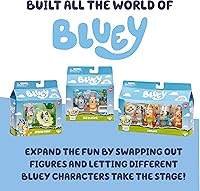 Vista 6 de Figuras de Super Fan de Bluey para Niños Pequeños, Juego de 11 Personajes con Figuras Exclusivas, Incluye Figuras para Niños Pequeños de Bluey