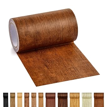 ECOHomes Wood Grain Repair Tape Teak Wood, 4 Inch x 15 Feet