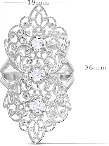 Miniatura 3 de Anillos de plata de ley Anillo de plata con nudo celta Anillo de plata de ley Anillo de plata de ley con nudo celta Hecho en Israel, anillo