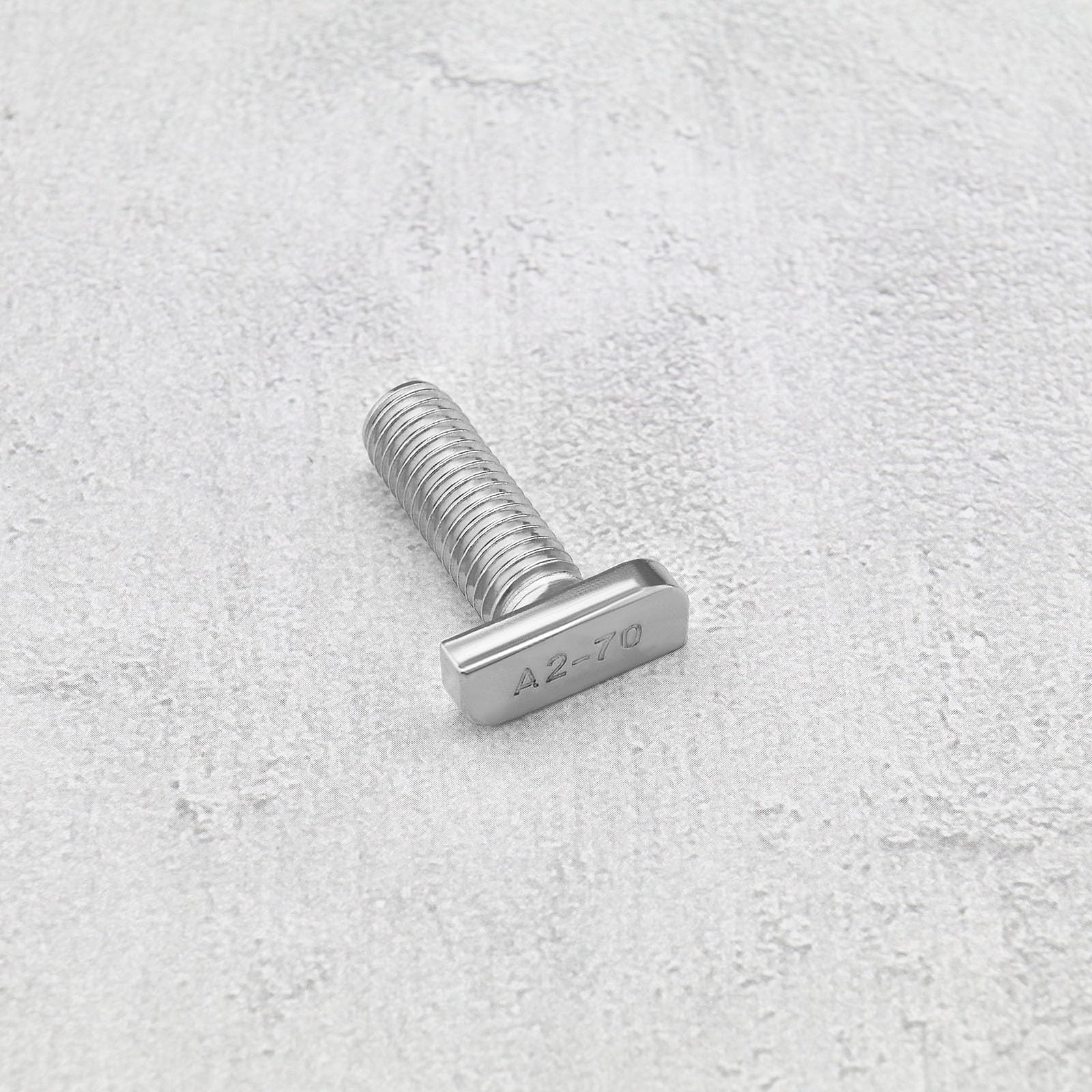 ALEEIK Hammer Head Screws Stainless Steel Pack Of 10 T Hammer Head Screws With Flange Nut Hammer - View #5