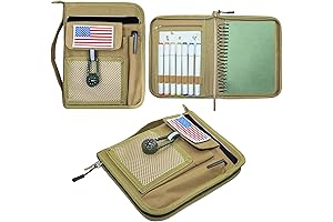 Durable Boy Scout Handbook Cover with Compass