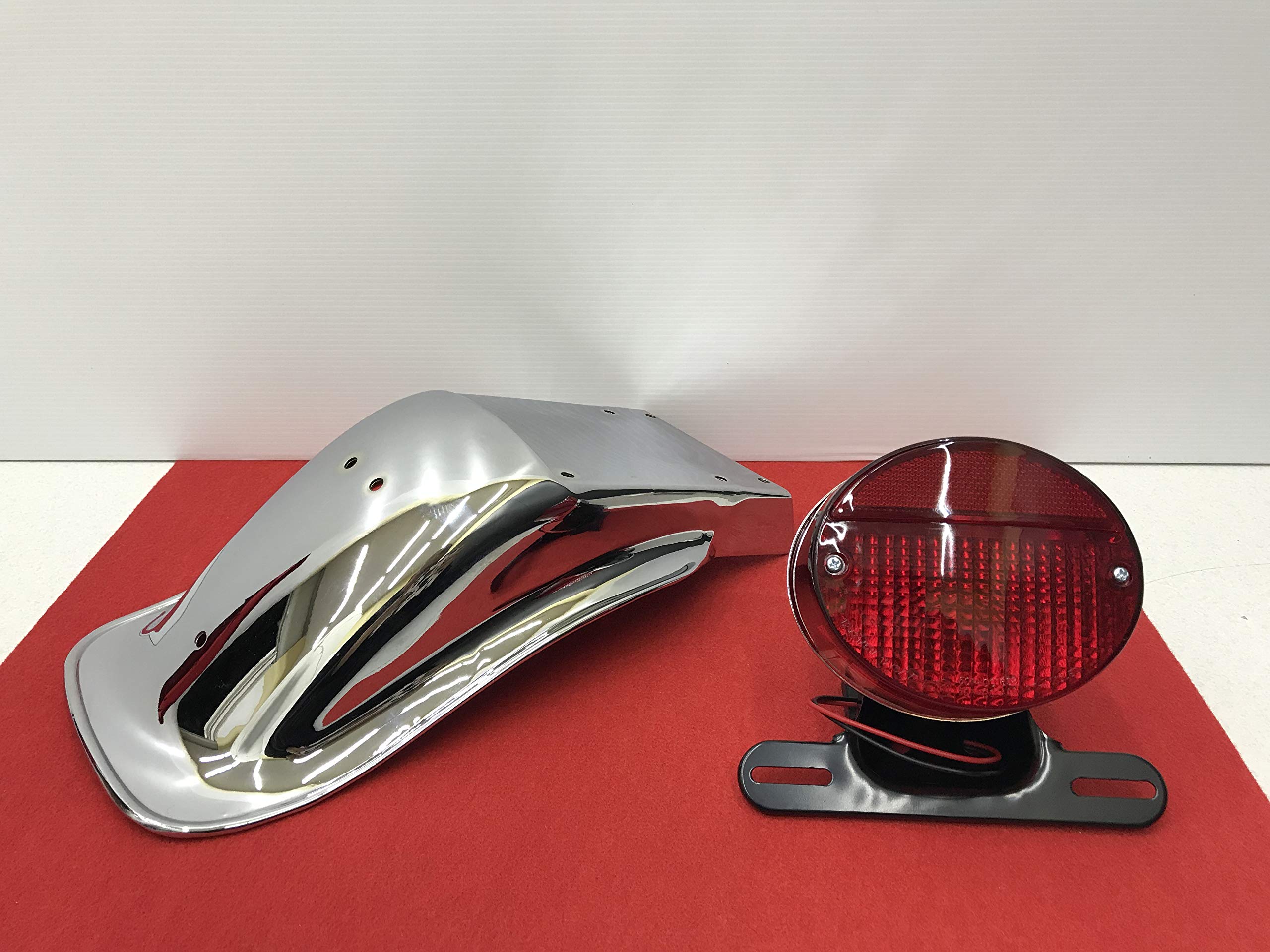 Amazon | Z2 テールランプ 赤＋リア メッキ フェンダー ゼファー 