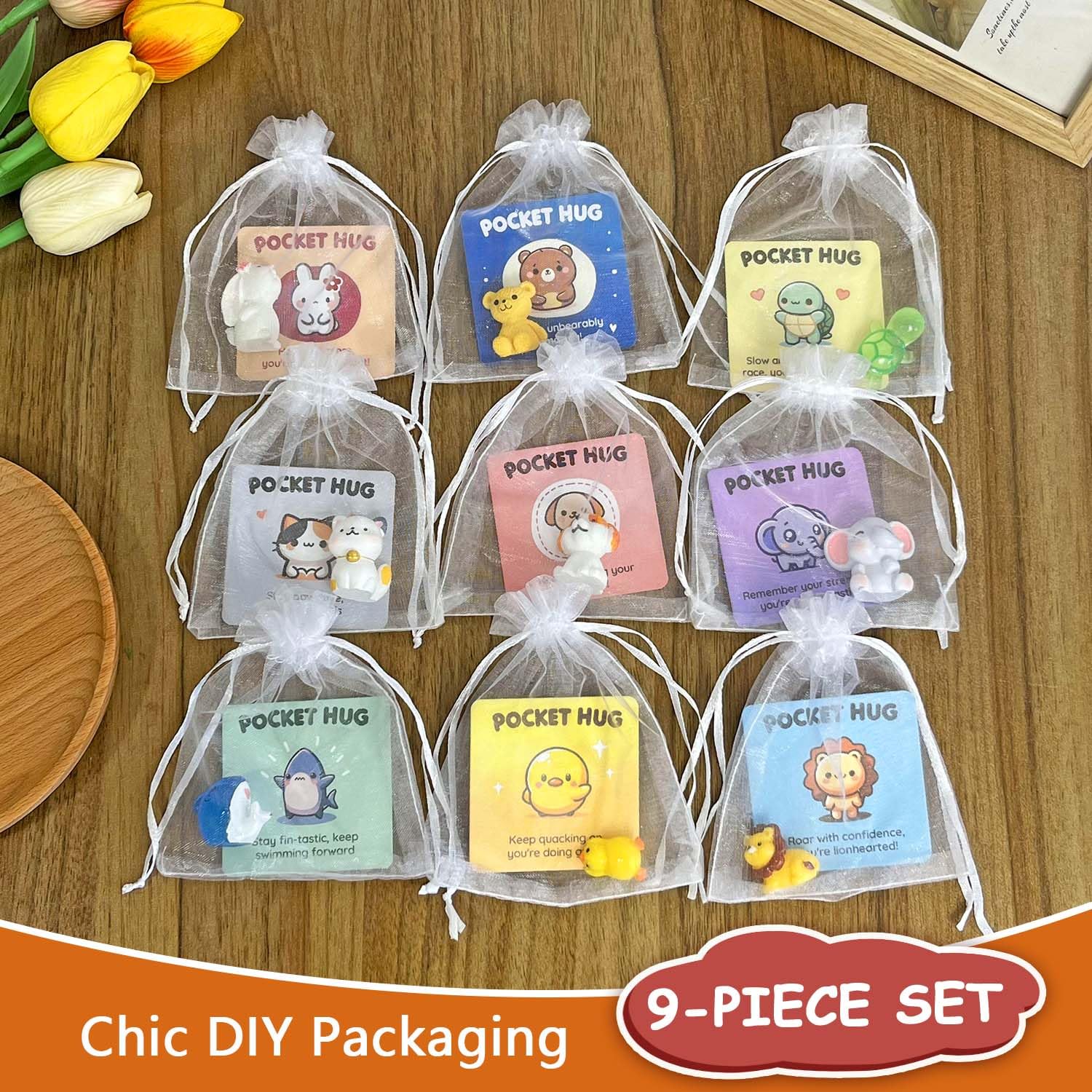 30 Pack Pocket Hug Tokens - Mini Resin Stars & Encouragement Cards, Bulk Appreciation Gifts For Coworkers, Teachers - View #11