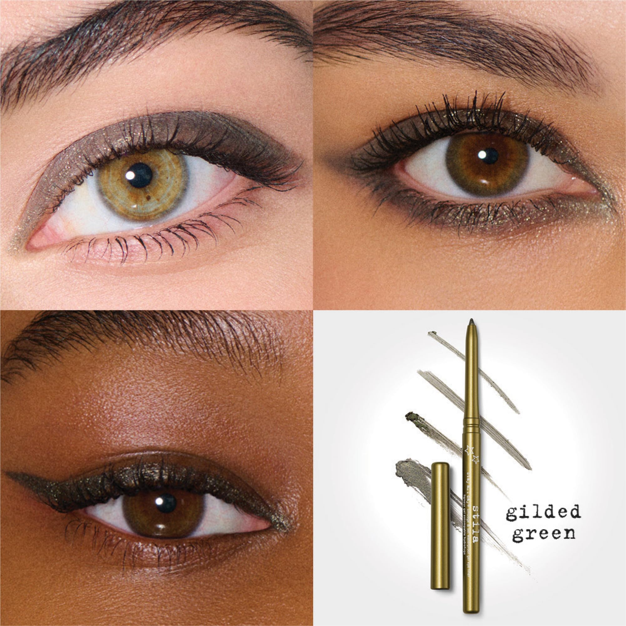 Stay All Day® Smudge & Set Waterproof Gel Eye Liner - Gilded Green, 0.35 g (Pack of 1) - Image 4