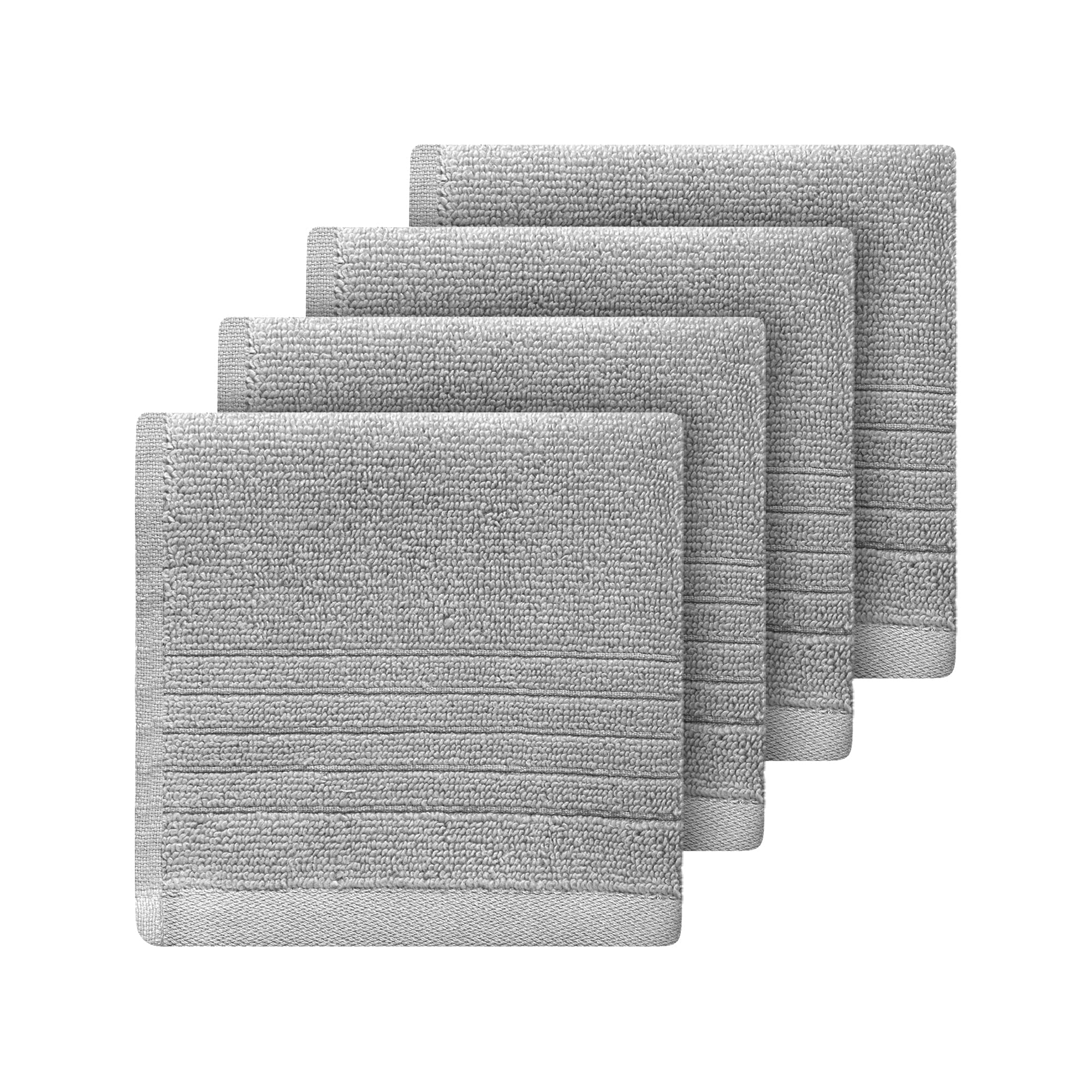 Kinton Crafts Posh Cotton Washcloth (Pack of 4, 33x33cm-500 GSM) Multipurpose Dish Cloths|Versatile Use for Kitchen|Car|Furniture|Glass|Wooden Floor|Cleaning Cloth|Breathable|Ultra Soft- Light Grey (B0BN1W1QSY) Amazon Price History, Amazon Price Tracker