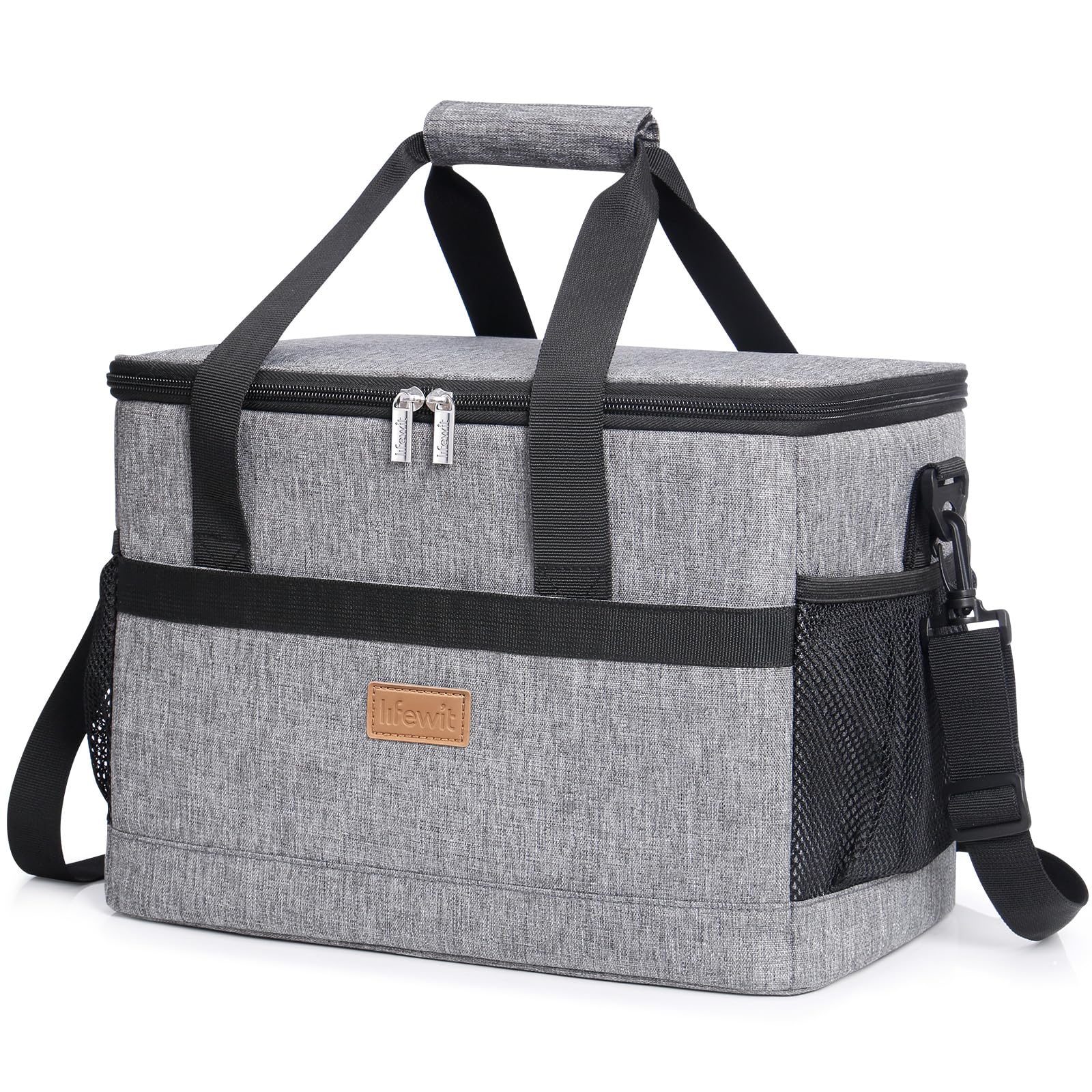 Lifewit Borsa Termica Porta Pranzo Borsa Frigo Isoterma per Alimenti Mantenere Caldo o Freddo per PIC-nic/All'aperto/Barbecue/Campeggio/Eventi Sportivi