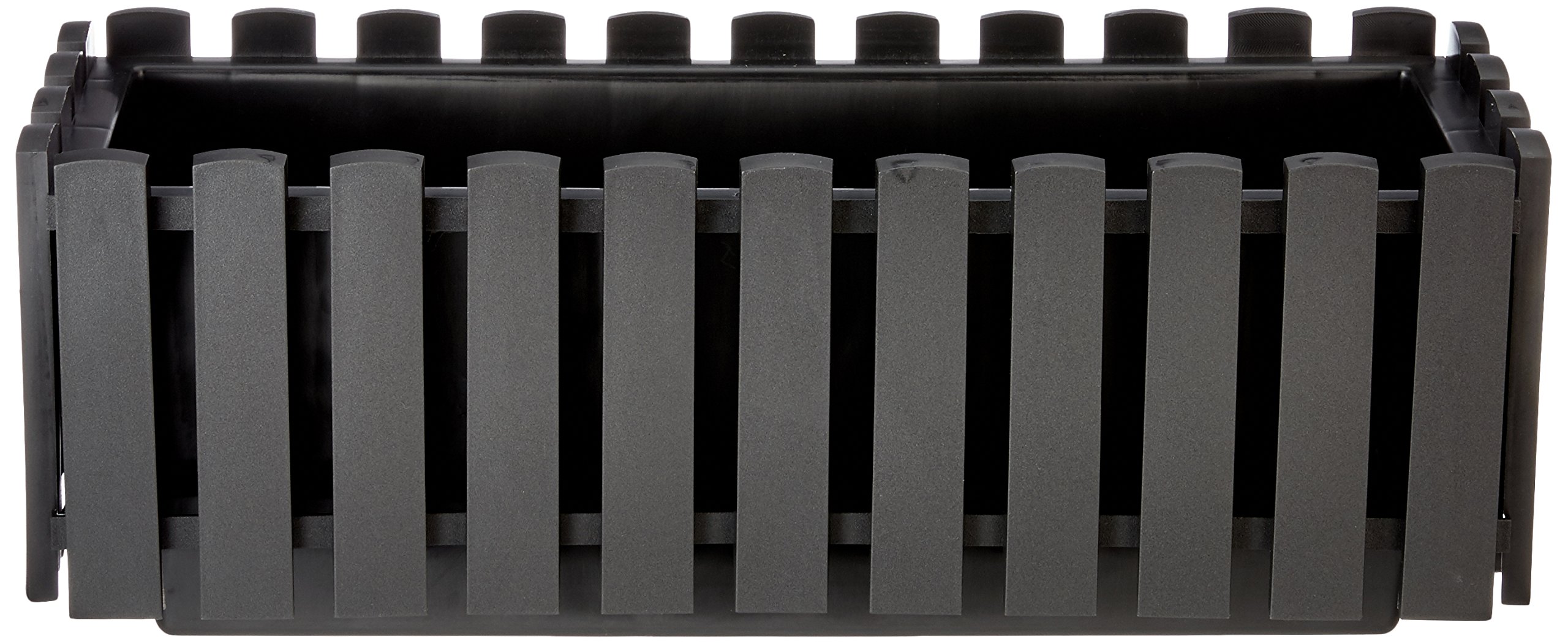 Plastkon Fency Self-Watering Flower Box 50 cm Anthracite/Grey