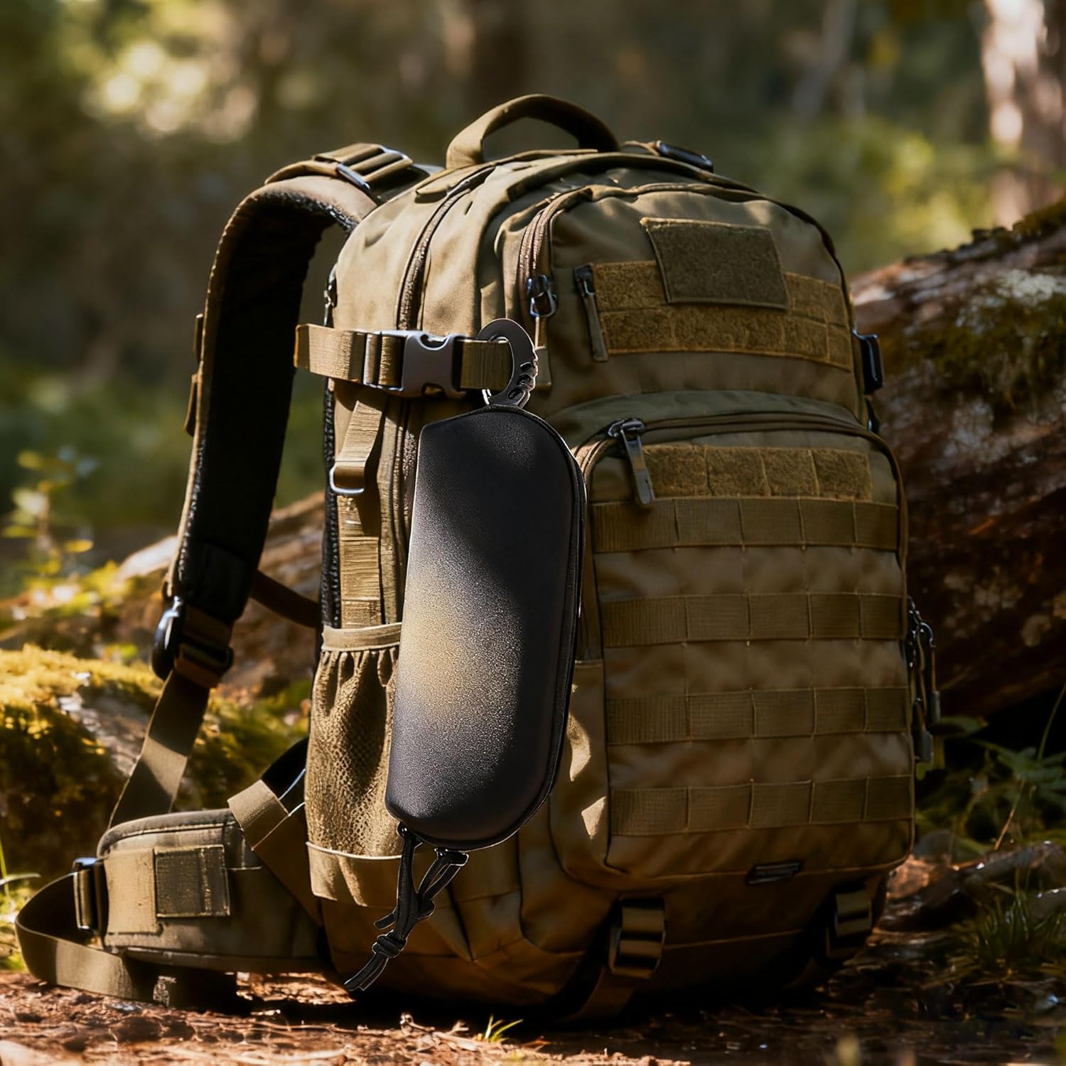 Tactical Molle Glasses Pouch, Molle Sunglass Case, Portable Eyeglasses Cases, Tactical Glasses Case - Image 6