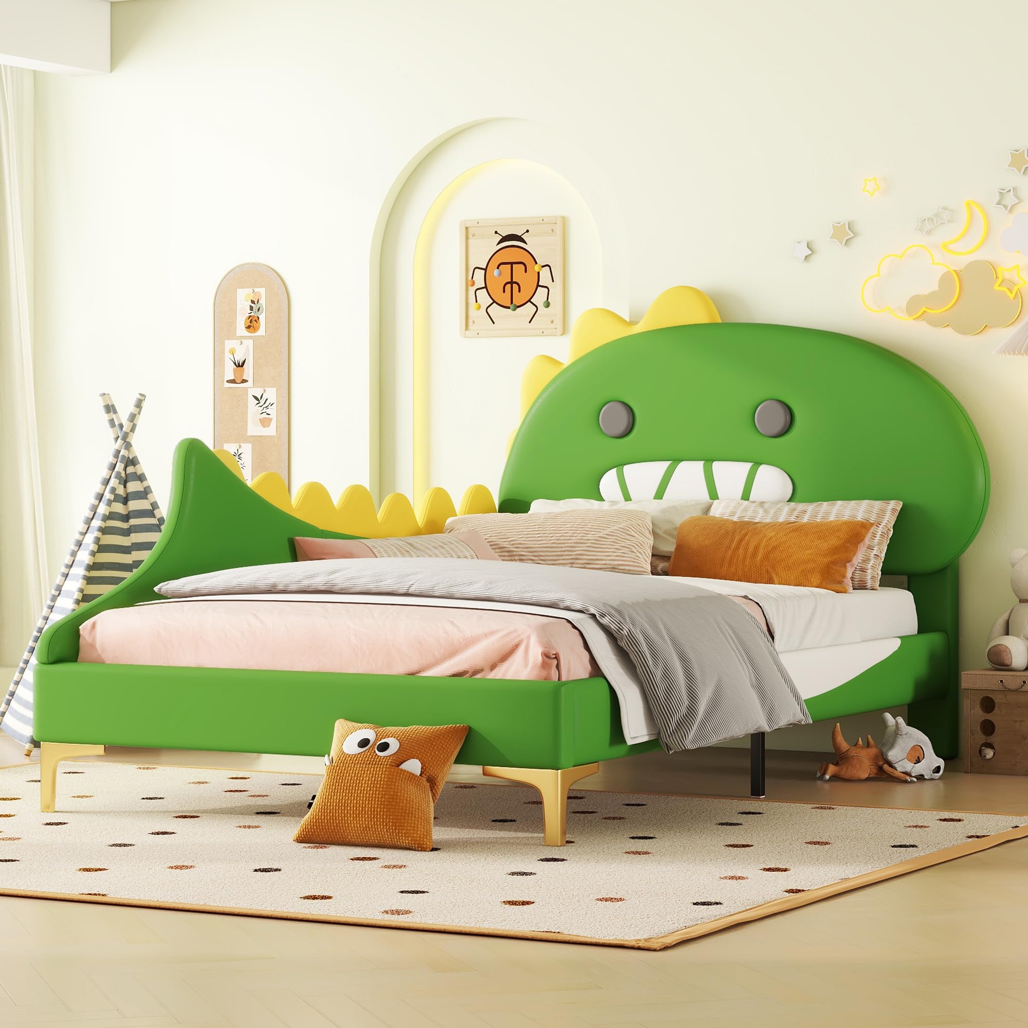 Produktbild von Weiß Einzelbett Aus Holz - Feuerwehrauto - Kinderbett Mit Schubladen Und Matratze Lattenrost 14070 Cm