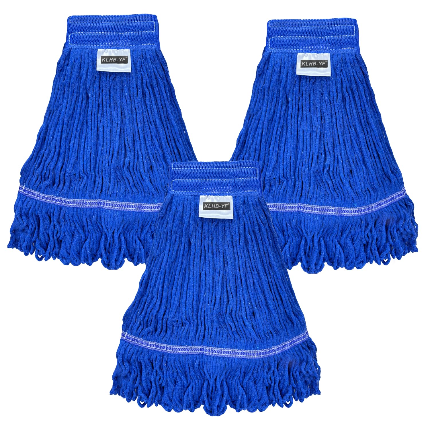 Looped End String Mop Replacement 4-Pack Commercial String Mop - View #2