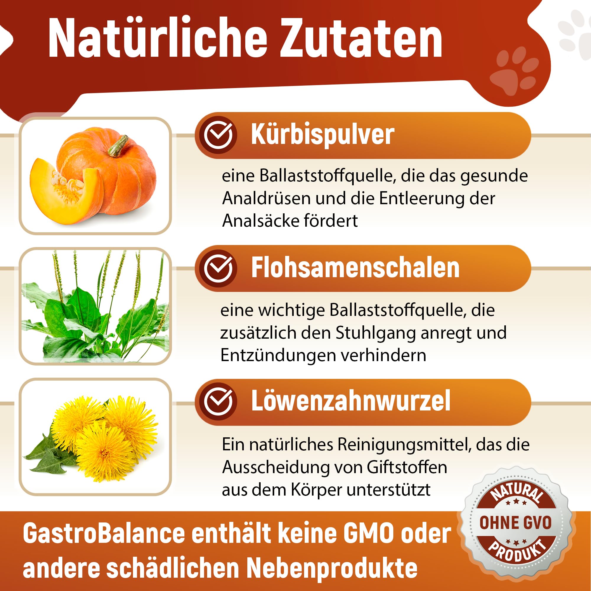 Gesunde Analdrüsen Hund – 60 weiches Kauen Anal Drüsen Hund 100% natürliche Wirkstoffe
