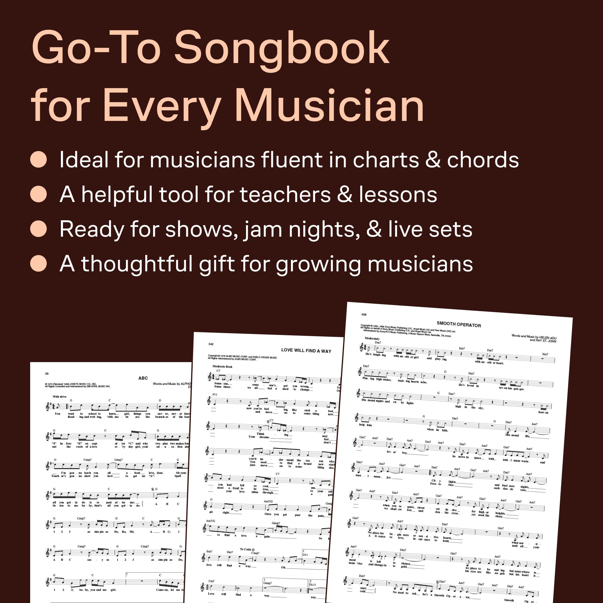 The Ultimate Pop Rock Fake Book: Over 500 Songs for Piano, Vocal, Guitar, Electronic Keyboards & All "C" Instruments 1955 to Present