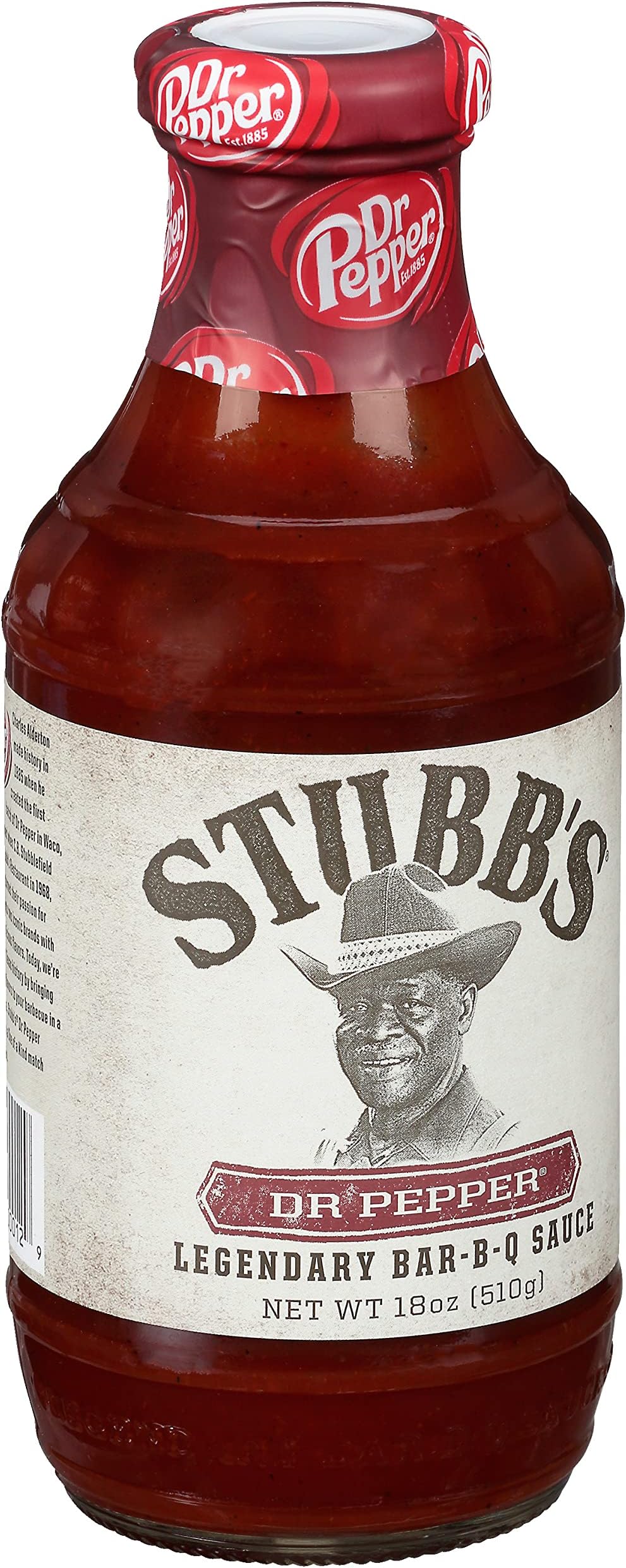 Dr Pepper BBQ Sauce, 18 oz