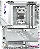 GIGABYTE X870E AORUS Elite WIFI7 Ice Carte mère - Prend en Charge Les processeurs AMD Ryzen 9000, VRM numérique 16+2+2 Phases, jusqu'à 8200 MHz DDR5 (O.C.), 3X PCIe 5.0 + 1x PCIe 4.0, Wi-FI 7 - 2