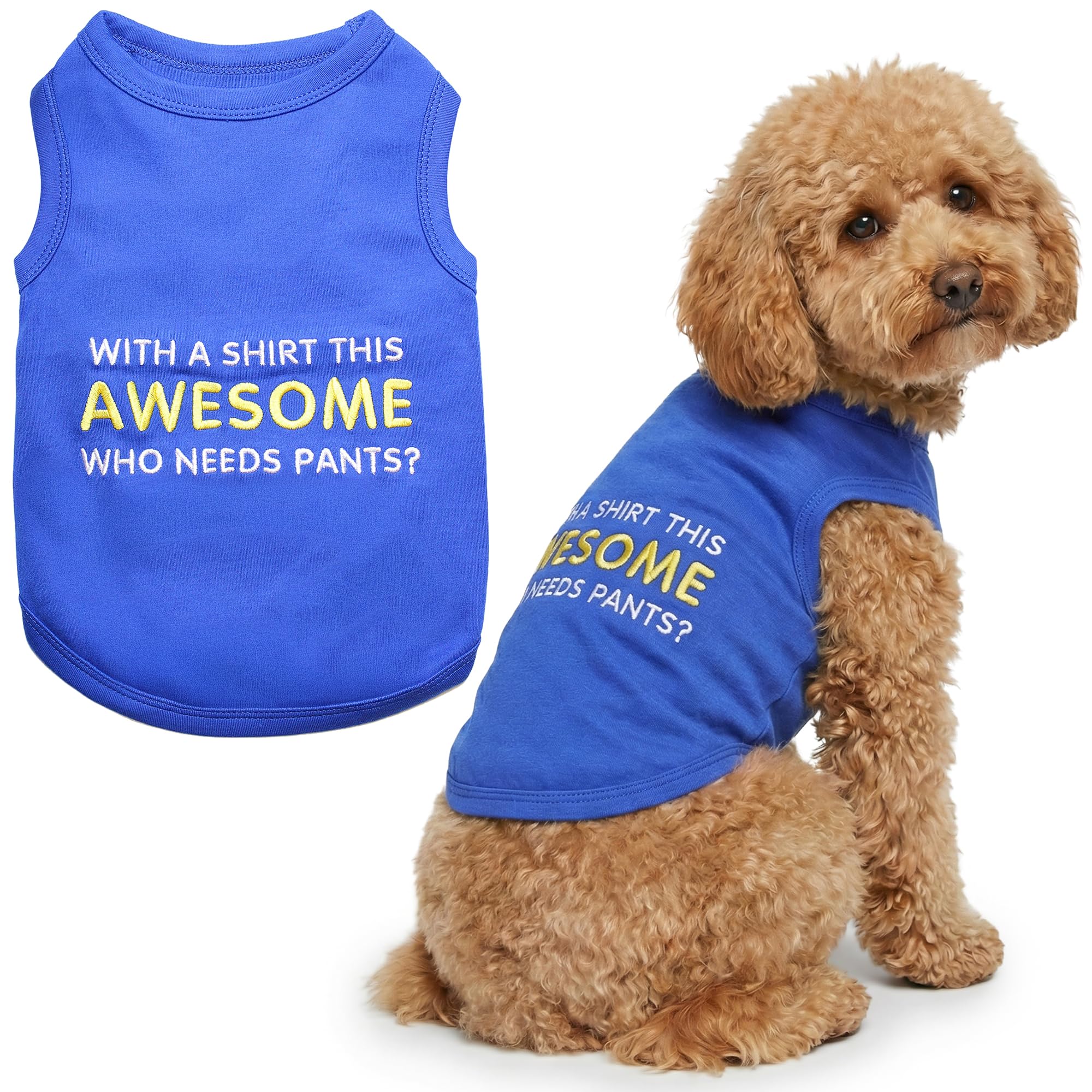 T-Shirt pour Chien Taille L Parisian Pet : vêtement léger et confortable pour grand chien