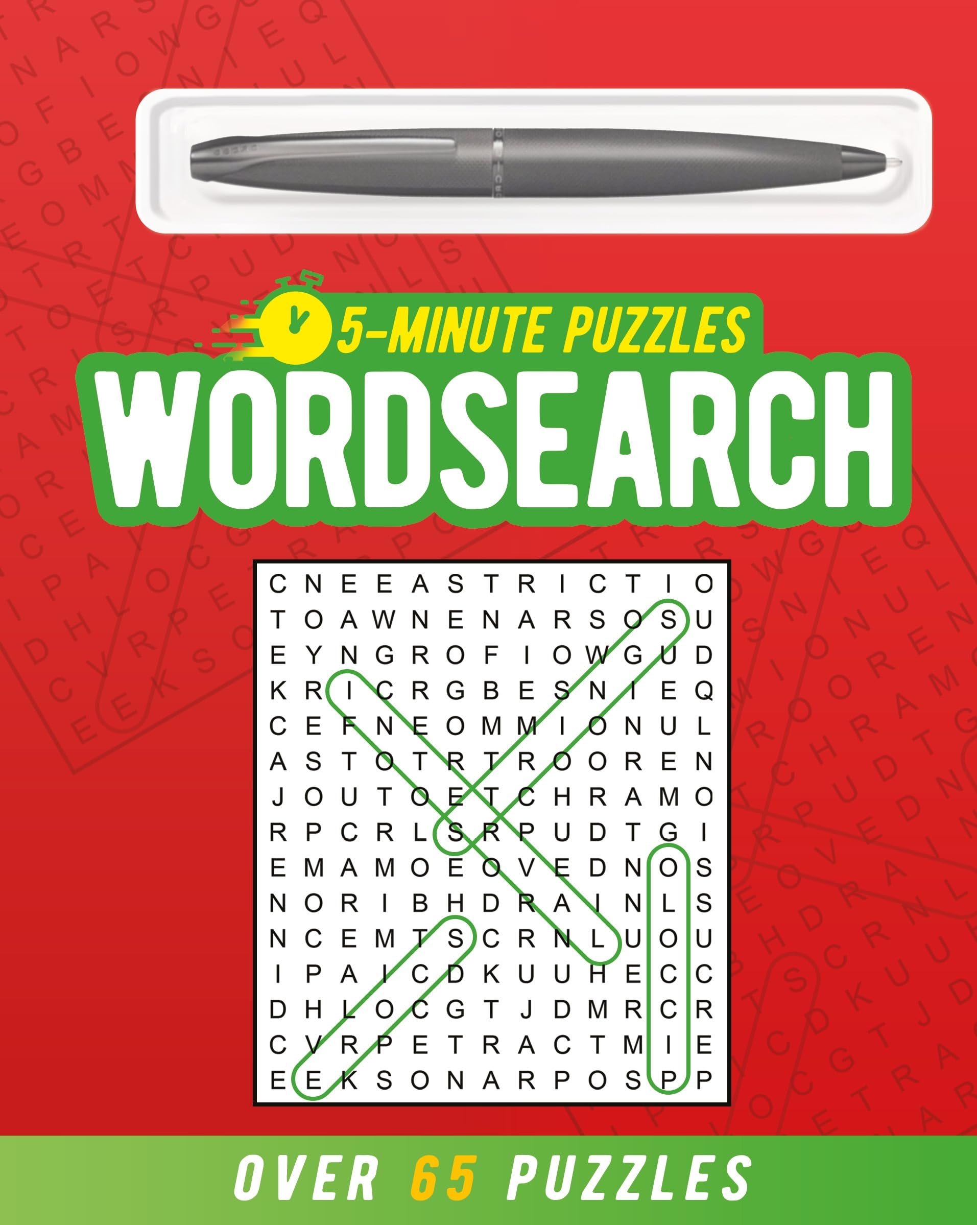 Various Publishers 5-Minute Wordsearch (Includes Ball-Point Pen): Over 65 Puzzles (5-Minute Puzzles)