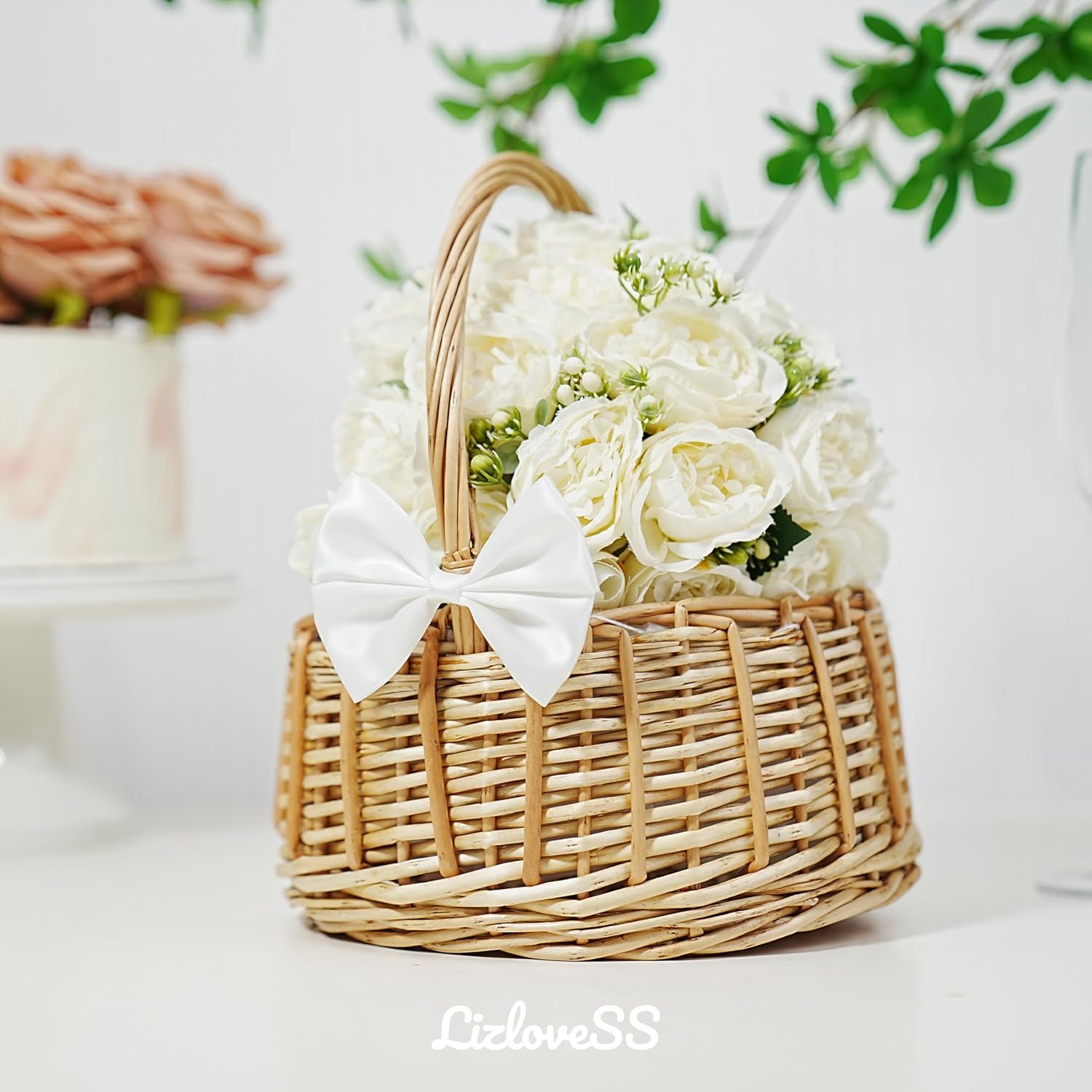 White Self Adhesive Satin Ribbon Bows for Gift Wrapping 3.5 Inch Premade White Stick on Bows for Crafts, Wedding Decor, Birthday Party Decoration, Baby Shower, Treat Bags (36 Pack) - Image 5