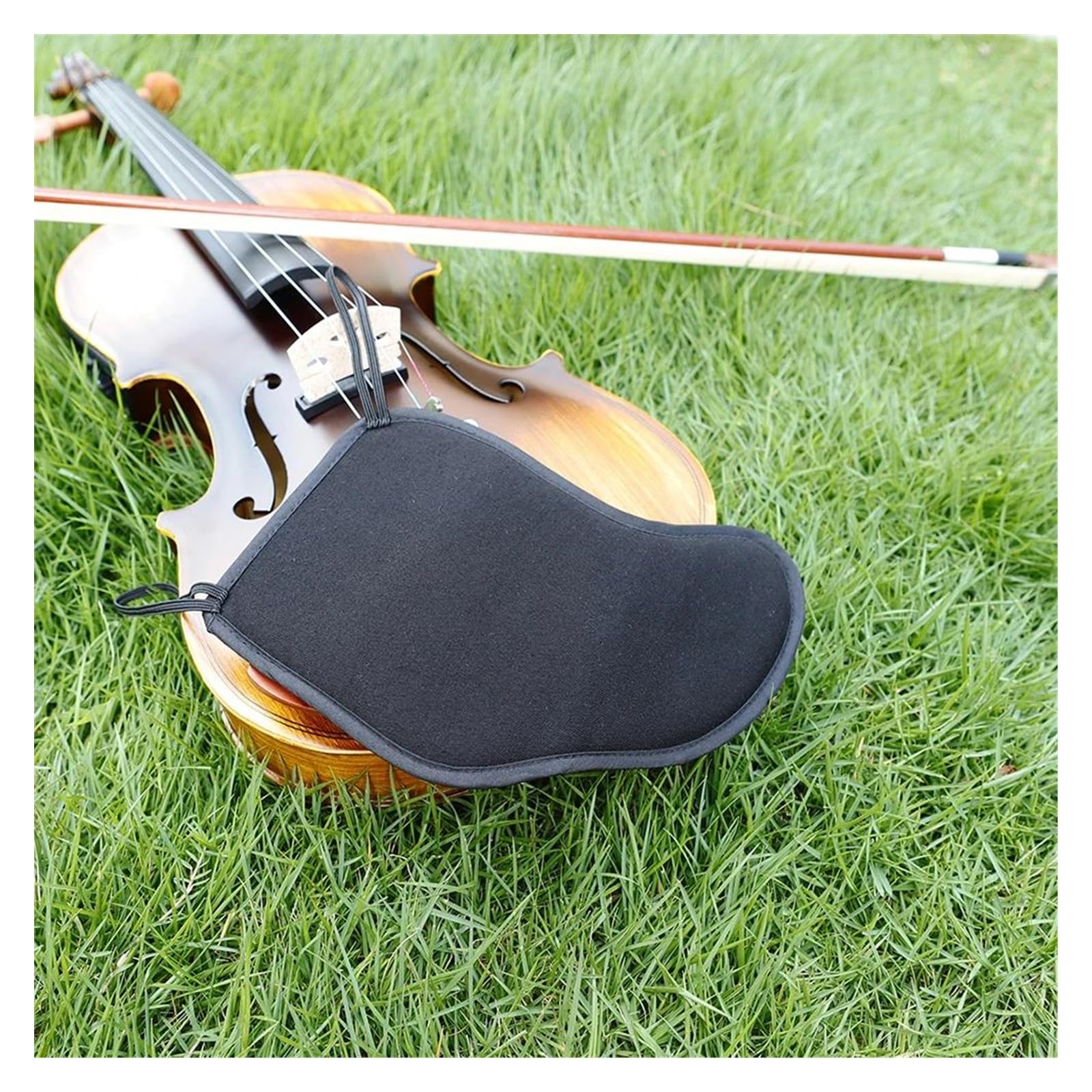Violin Accessories Kit 4/4 Violin Chin Shoulder Rest Pad String Instrument Accessories(3-4 4-4)