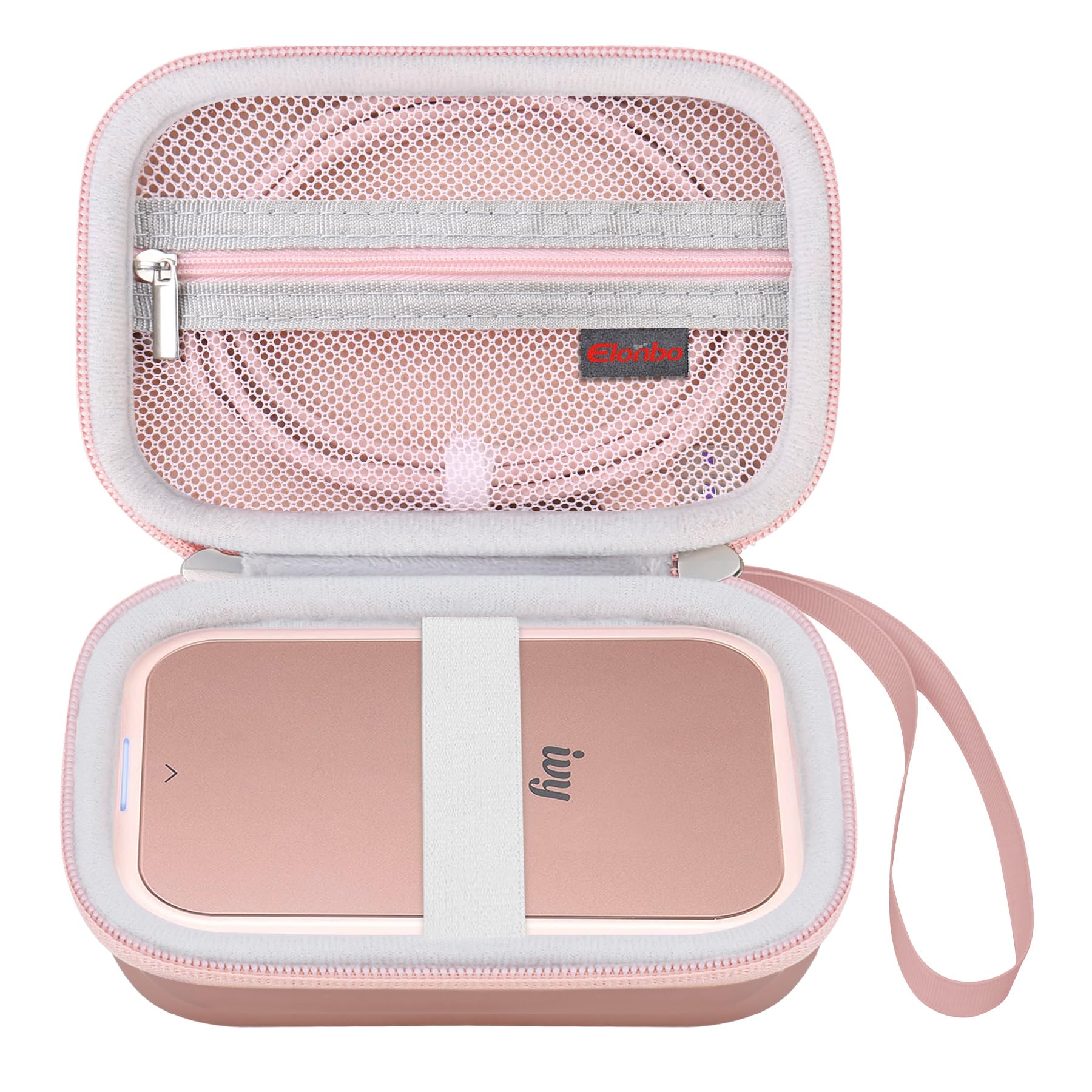 Elonbo Carrying Case for Canon Ivy 2/ Canon Ivy Mini Photo Printer, Portable Instant Smartphone Color Print Digital Camera Hard Travel Bag, Wireless