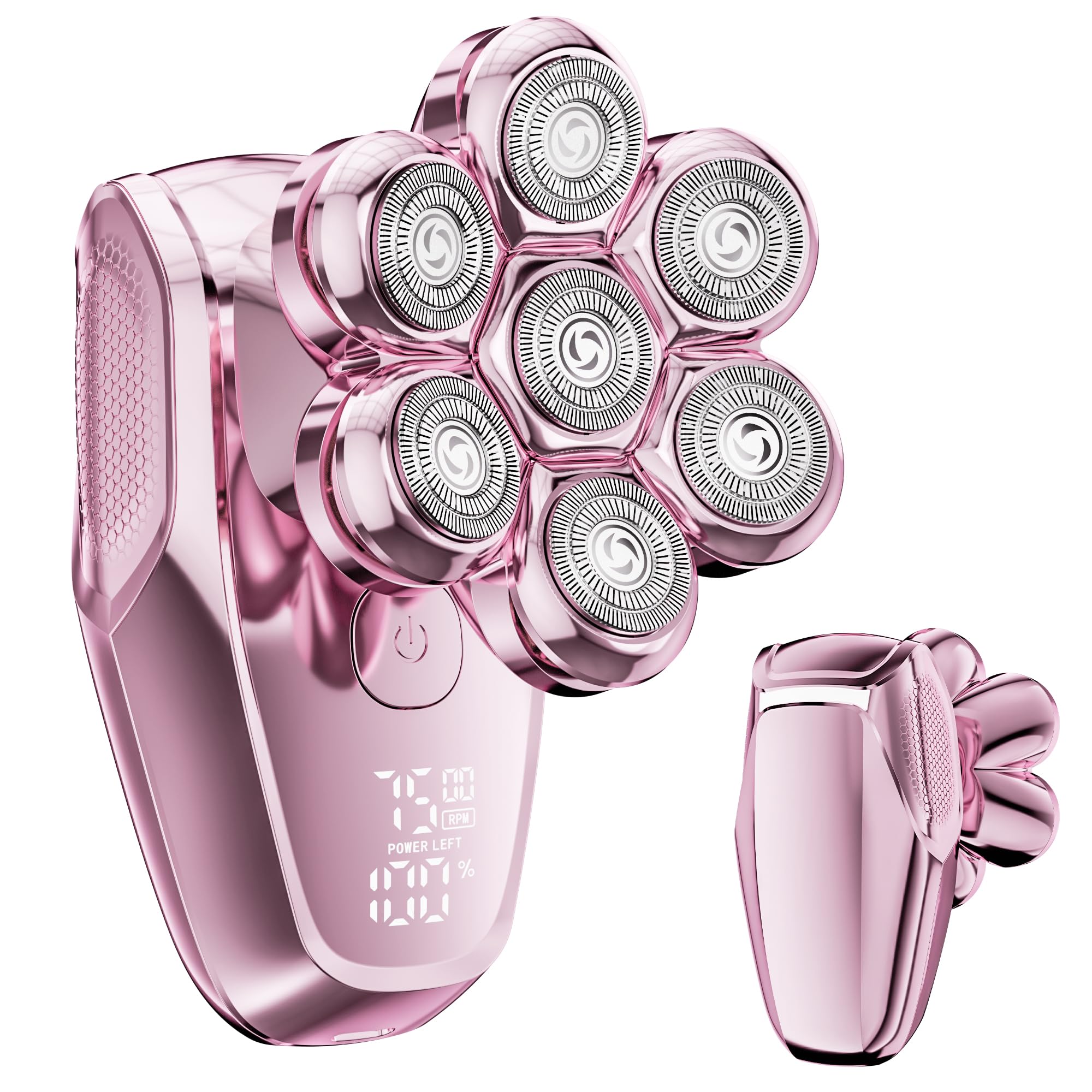 Photo 1 of MALEGEBAZ Electric Razors for Women - 7D Electric Shaver for Women, IPX8 Waterproof with USB-C Fast Charge, LED Display, 2 Speeds & Magnetic Heads,Raspberry SorbetLPNPMFX9209703
