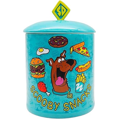Scooby Snacks Large Ceramic Cookie Jar