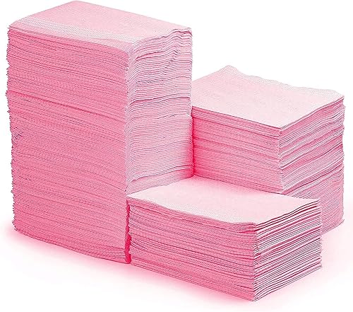 Paquete de 500 baberos dentales de 3 capas, impermeables, desechables, para pacientes, 13 x 18 pulgadas, hojas de procedimiento médico y soporte