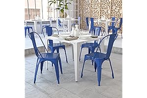 Flash Furniture Luke Commercial Grade Stackable Chair