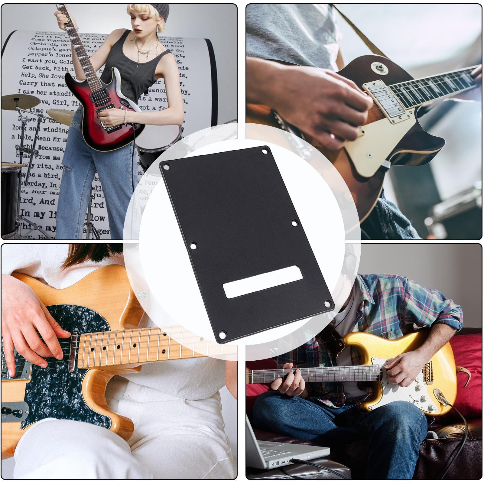 Amazon | モダンなスタイルのエレクトリック ギター - リア カバー