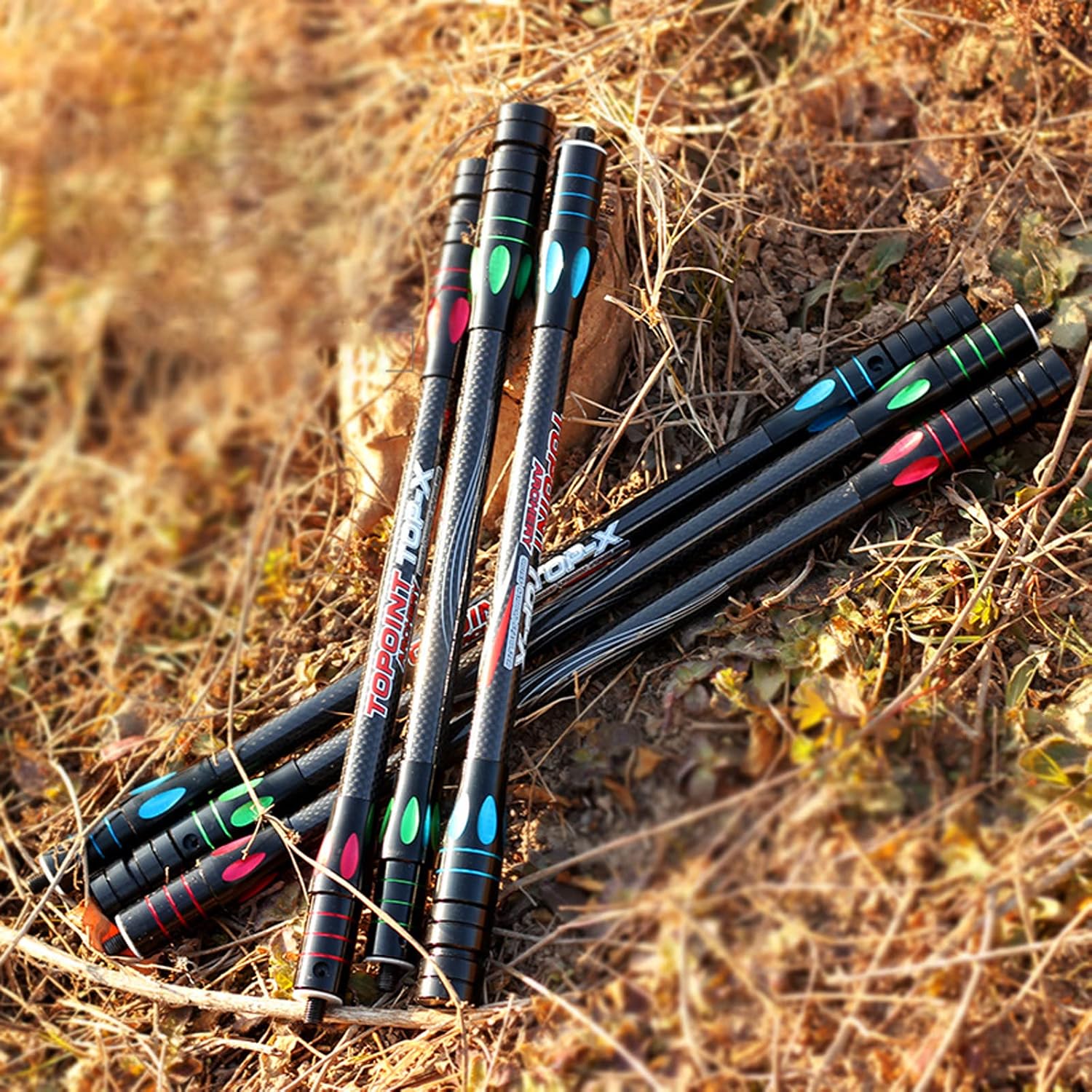 Archery Balance Bar Stabilizer Carbon Fiber Bow Stabilizer 10" 12" 15" Balance Bar Side Rod Extender Side Bar Stabilizer for Compound Bow Recurve Bow