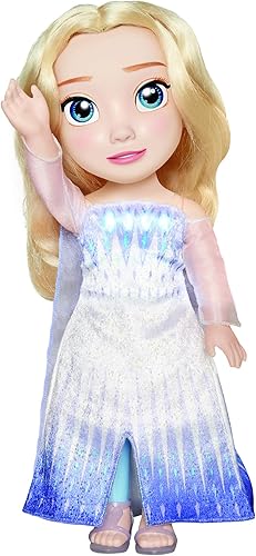 Miniatura 10 de Disney Frozen 2 Característica Elsa Doll - Mira como Elsa Lips Move as She Sings!