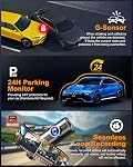 Dash Cam Front and Rear Built-in 5GHz WiFi, Dual Dash Cam with CPL Filter, 64GB SD Card, 1.47" IPS DashCam with App Control, 360°Rotation, Night Vision, WDR, 24H Parking Mode, G-Sensor, Loop Recording