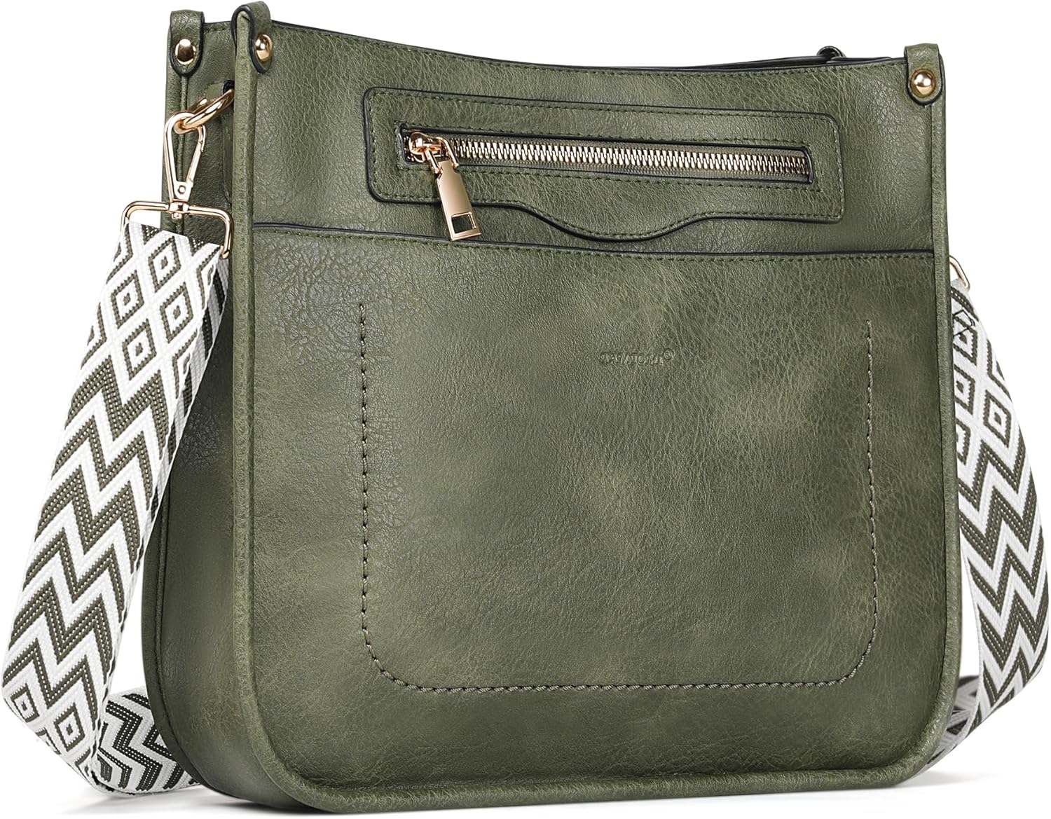 TANTOMI Vegan Leather Crossbody Bags for Women Hobo Travel Purse Multi-Pocket Trendy Handbags & Womens Crossbody Bag