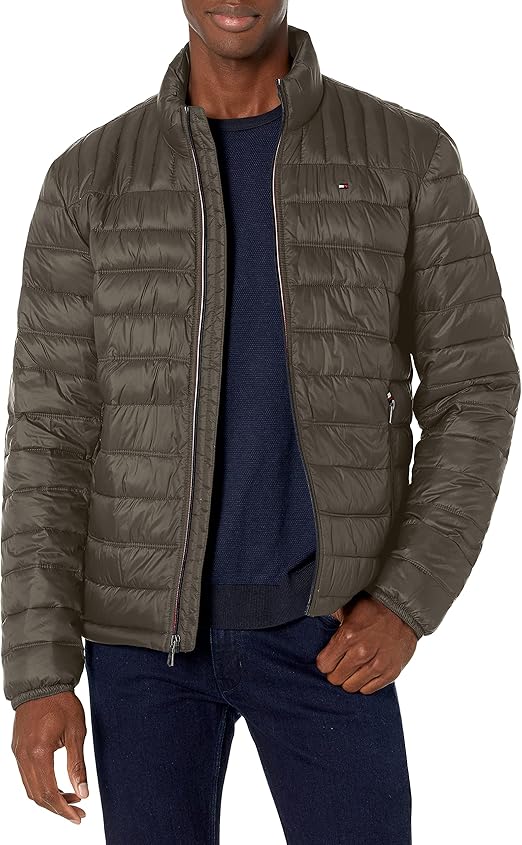 Tommy Hilfiger Men's Ultra Loft Lightweight Packable Puffer Jacket (Standard and Big & Tall)