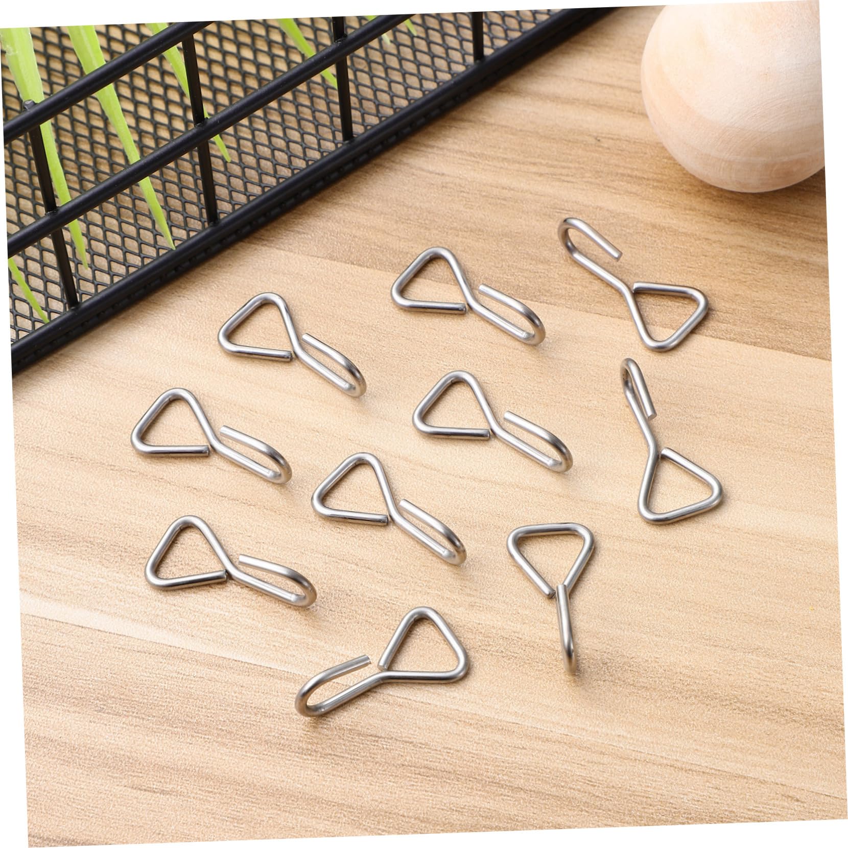 Beatifufu 100 Pcs Heavy Duty s Hooks Stainless Steel Car Seat Hooks Large for Car Camping Outdoor
