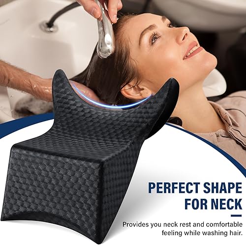 Salon Shampoo Bowl Neck Rest - Soft Silicone Head Cushion